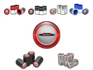 Mini Cooper Tapones Valvulares Bici Construcción Dura